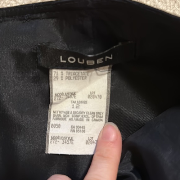 Black Louben skirt - Picture 3 of 4